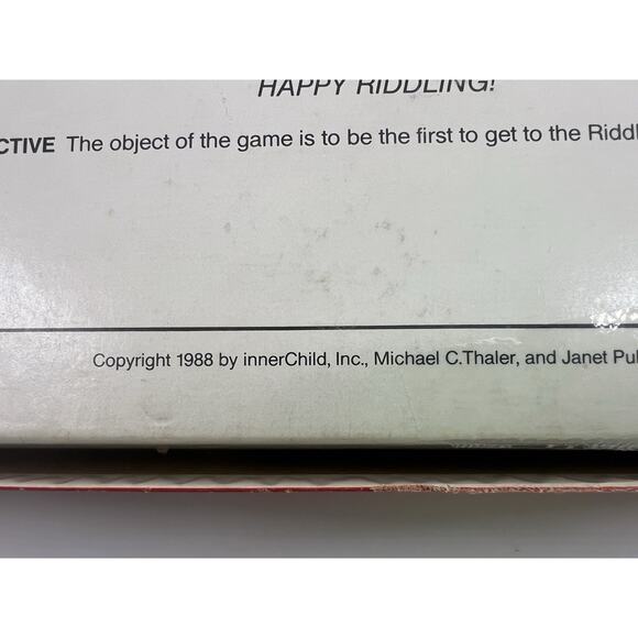 Vintage Riddle Race Board Game Replacement Pieces Educational Rhyming Reading - Picture 8 of 13